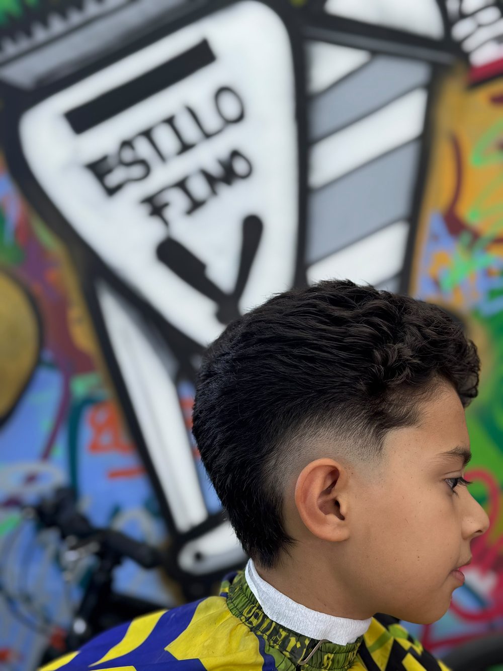 Corte con degradado - Estilo Fino Barber Shop